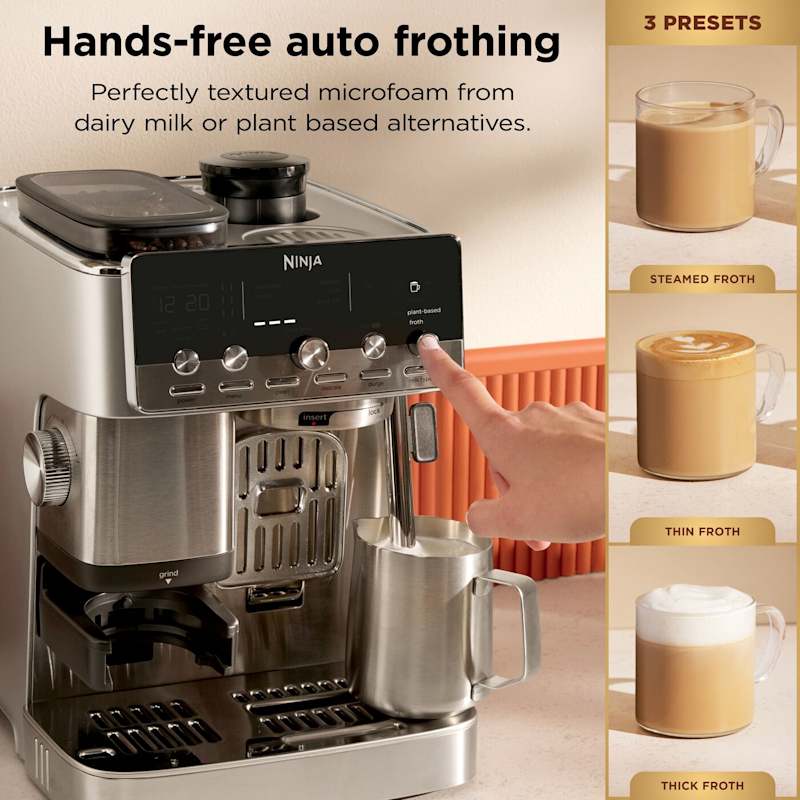 Ninja Luxe Café Mini Plus Espresso Machine | SharkNinja UK